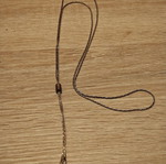 Long necklace gold-colored