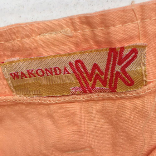 Cotton skirt summer orange size M/40 like new