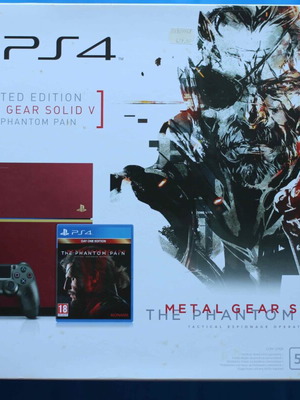 PlayStation 4 (PS4) Limited Edition 500GB Console Metal Gear Solid V new