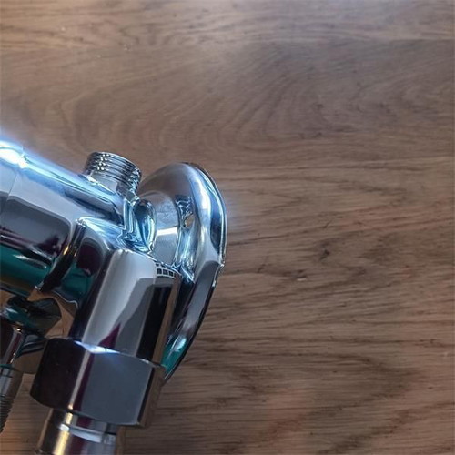Topincn mixer valve like new for hot and cold water, bathroom shower