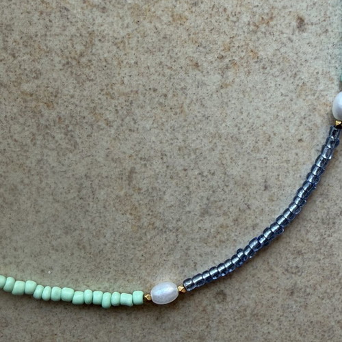 Set of 3 beaded necklaces