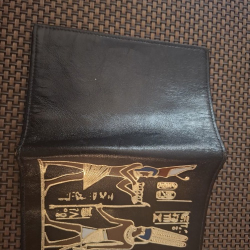 Vintage Egyptian Handmade Leather Wallet like new