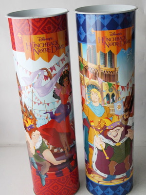 Vintage 90's Hunchback of Notre Dame metal coin bank 47cm new
