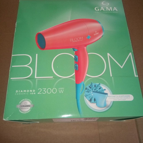Ga.Ma Ionic Hairdryer with Diffuser 2300W New