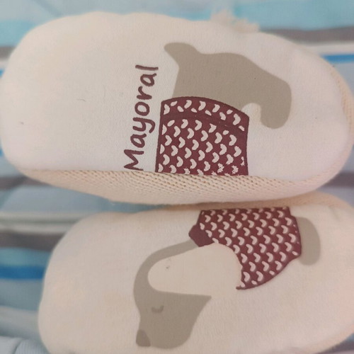 Mayoral Baby Shoes Fur Newborn like new