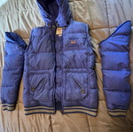 Pepe Jeans jacket for 16 years like new, blue, sleeveless option