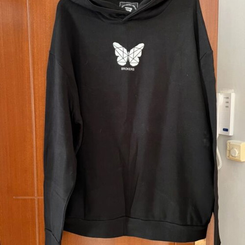 Broker's men's sweatshirt black, like new, XXL