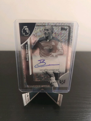 Bobby Zamora /75 Auto Card new