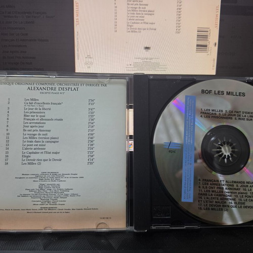 Les Milles soundtrack CD like new with French songs rare
