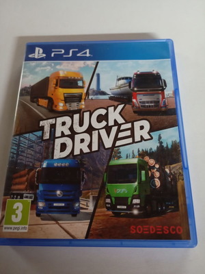 Truck Driver PlayStation 4 (PS4) like new