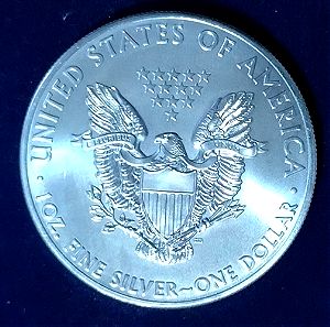 1oz. American silver Eagle 2013