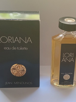 Vintage Loriana Eau de Toilette Jean Menounos 220 ml new, 80s decade with box