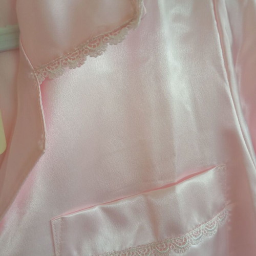 Bardo satin pajama set new, size S, pink