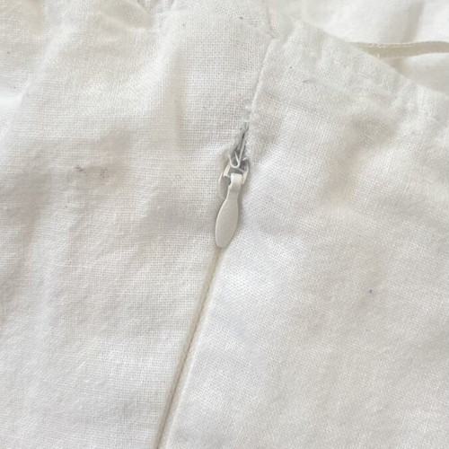 Bershka summer dress white used size L