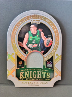 Panini Crown Royale EuroLeague Basketball Kostas Sloukas Knights 17/25 καινούργιο