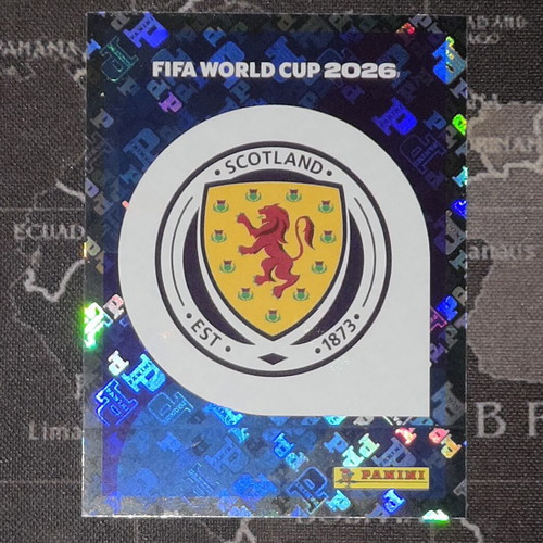 Panini Fifa World Cup 2026 Scotland collectible sticker new