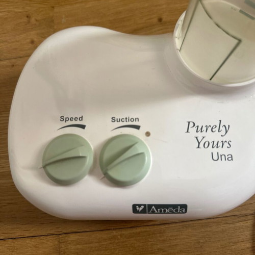 Ameda breast pump used with unused spare part