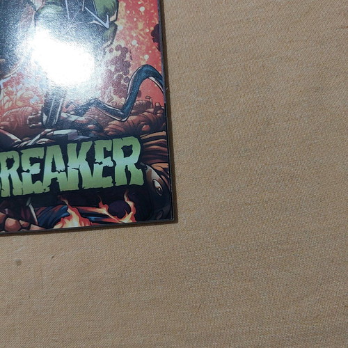 World War Hulk Prologue: World Braker #1 used with Peter David signature