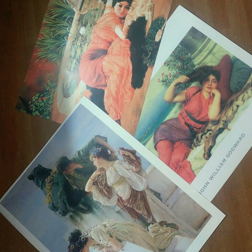 Poster wall prints used, pack of 3 pieces