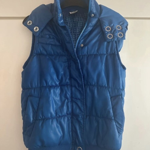 Blue Zara TRF Collection vest like new, teen style