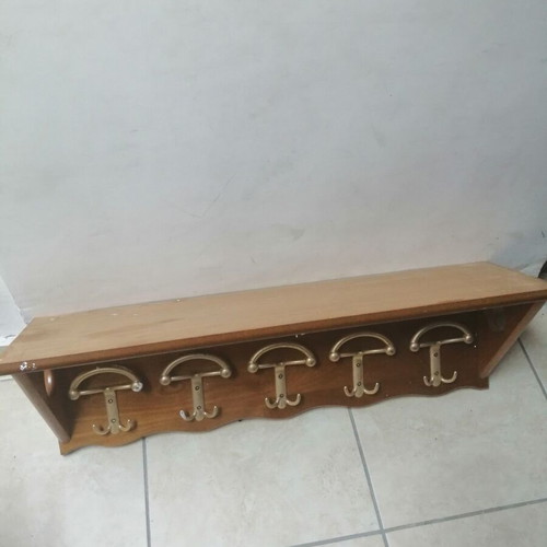 Wall hanger like new 71x22 cm with 20 cm top for hats umbrellas clothes
