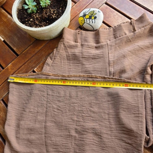 Culotte pants like new, brown, size M 38 10