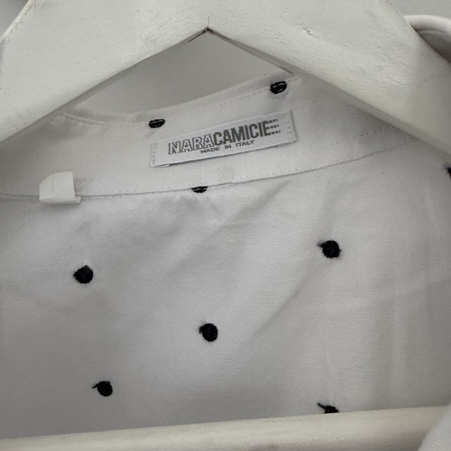 Naracamicie sleeveless shirt with dots size small like new