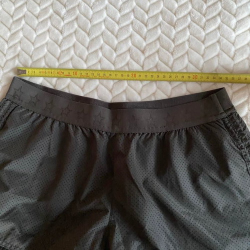 Adidas women's sports shorts used, size M, olive color