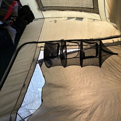 Terra Family 4/7 camping tent with two rooms and porch