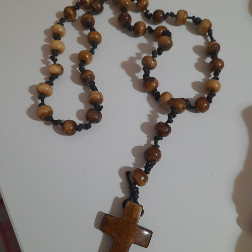 Rosary new brown