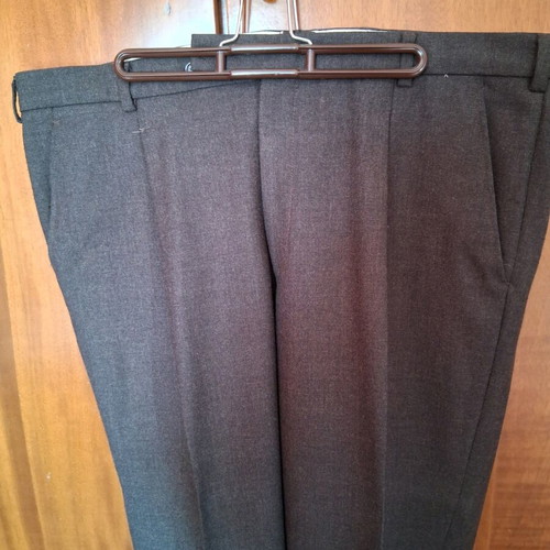 Men's winter pants like new, brown, size 50 with cuffs