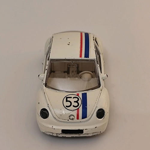 VW New Beetle Burago 1:43 toy car used
