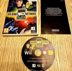 Nintendo Wii Ben 10 Alien Force Vilgax Attacks
