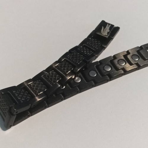 Lacoste bracelet new, black color with box