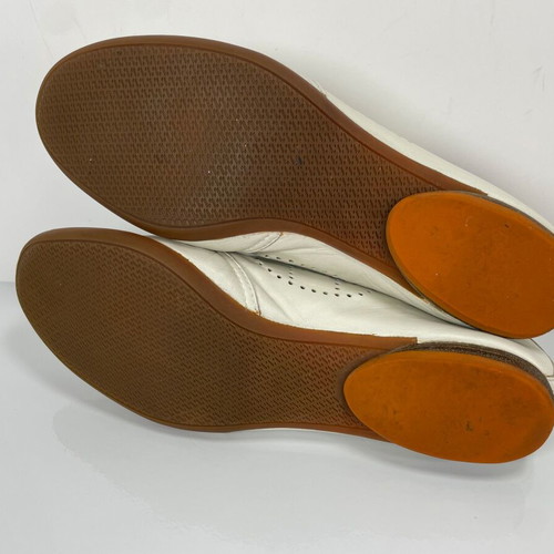 Hermes Perforated H Sneaker used, size 37.5, cream
