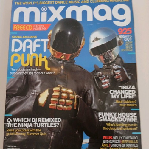 Mixmag magazines like new, pack of 8 issues