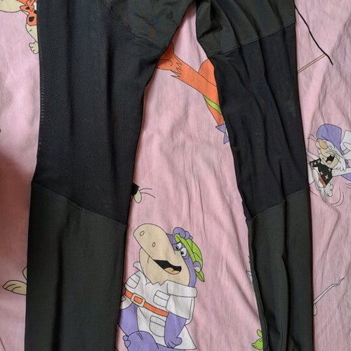 Women's leggings used with mesh, size M, black