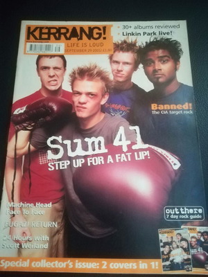 Kerrang! magazine issue 872 used