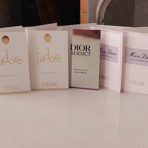 Dior perfume sample set 5 pieces new, authentic