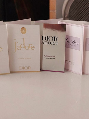 Dior perfume sample set 5 pieces new, authentic