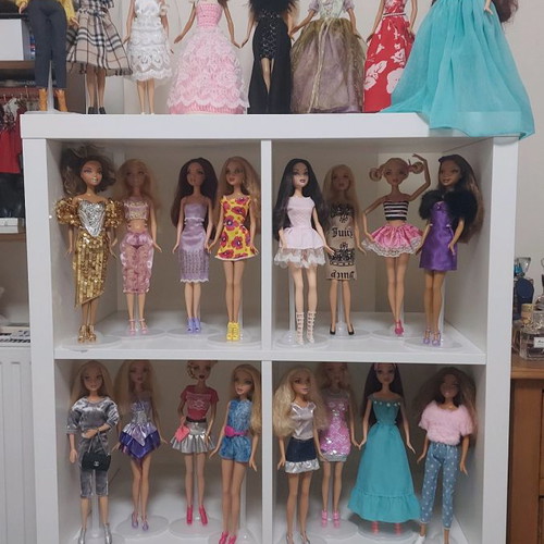 Barbie My Scene vintage dolls used, collection of 25 from 1999