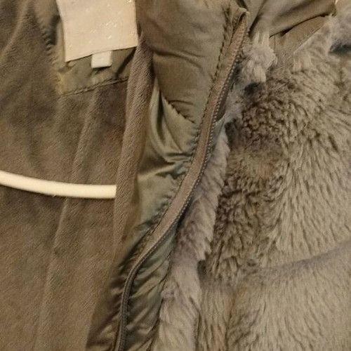 Girls' jacket like new, gray, Evita, size 152 cm