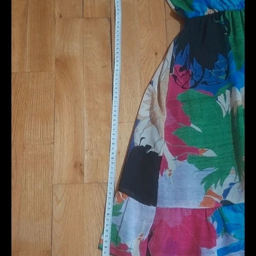 Summer dress like new, one size for S/M, multicolored