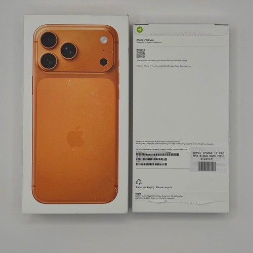 Apple iPhone 17 Pro Max EU unlocked 512GB