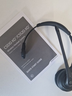Poly CS510-XD spare wireless headset like new