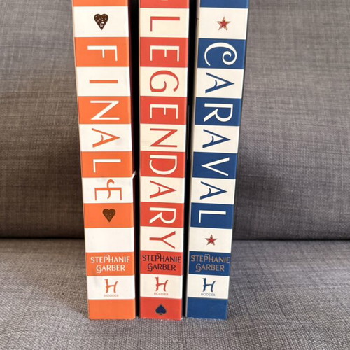Caraval series by Stephanie Garber, like new, set of 3 books