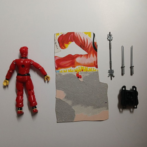 GI Joe Jinx (v1) action figure used, 1987 complete with filecard