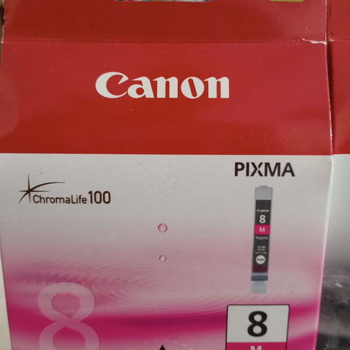 Canon Pixma Genuine Ink Cartridges new, pack of 8 sealed