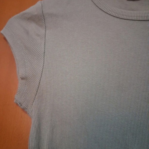 Stradivarius short sleeve t-shirt like new, green, XS