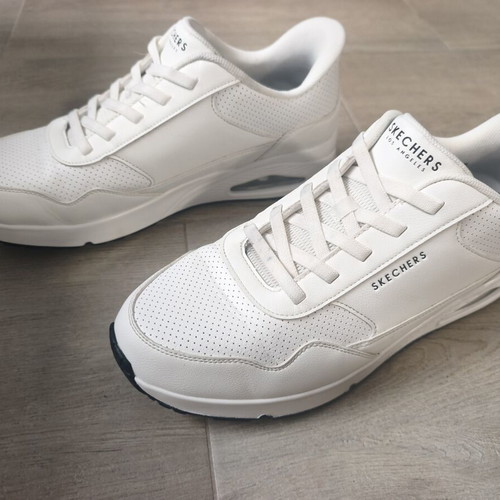 Skechers Los Angeles men's white sneakers size 47.5